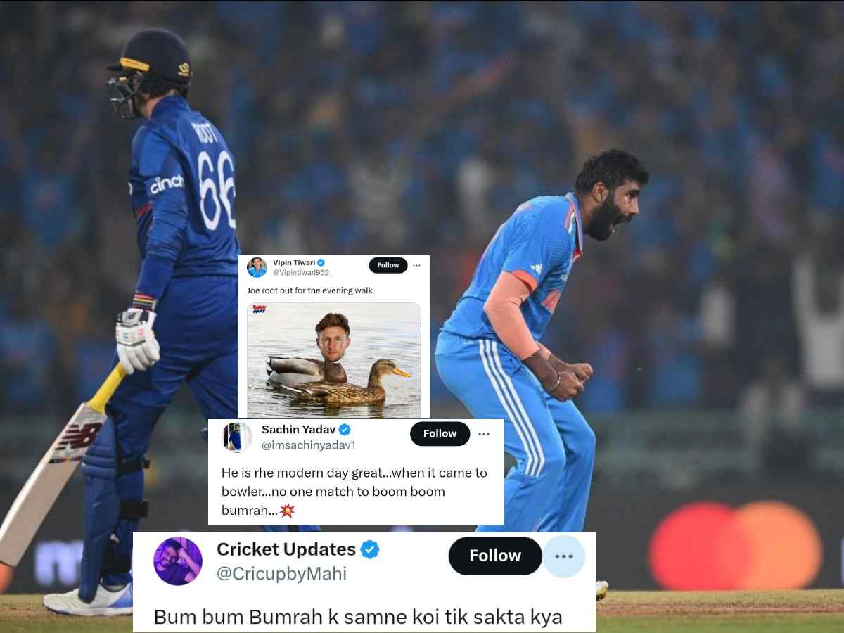 Cricket World Cup 2023: “Greatest bowler of this generation”- Netizens RELIEVED as Jasprit Bumrah picks back-to-back wickets to turn the table despite small total against England