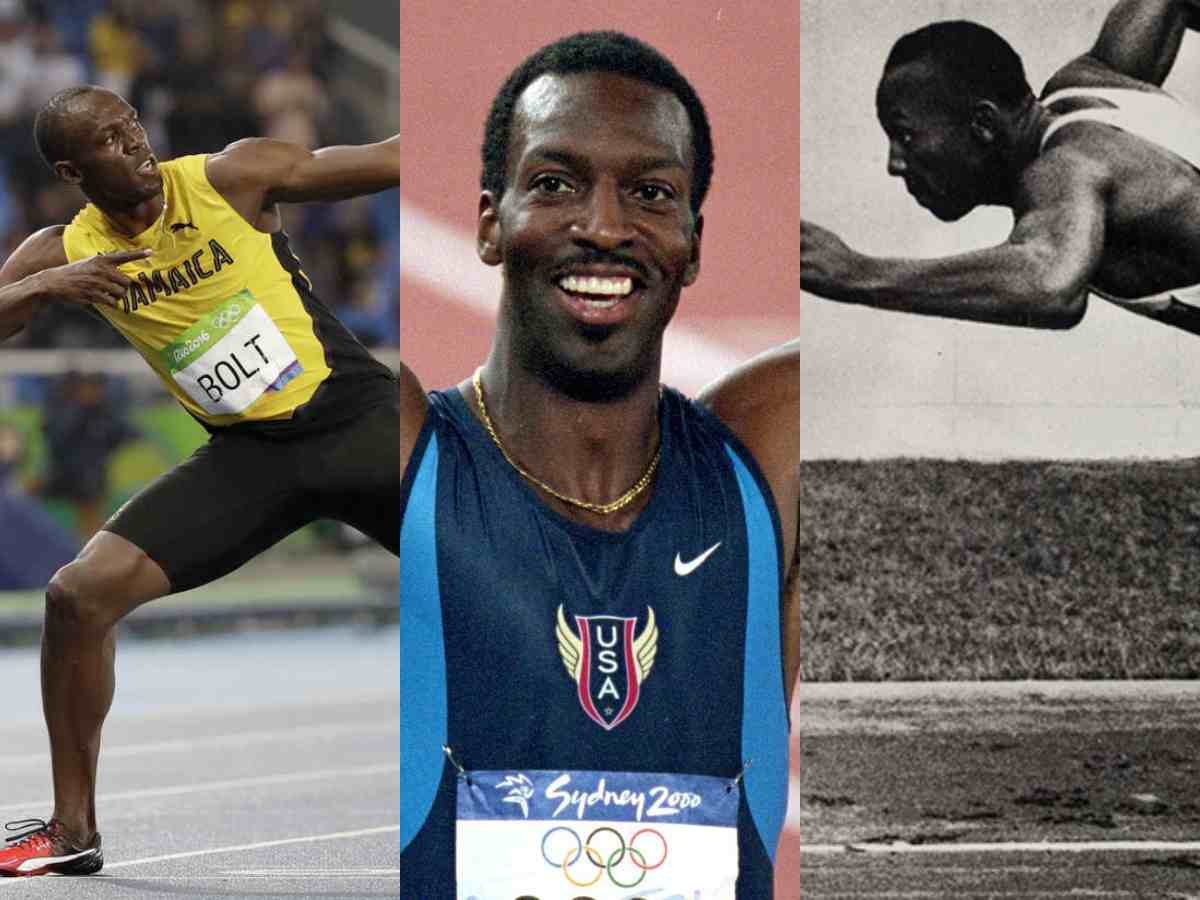 “I think you would have to put Usain Bolt second,” Michael Johnson considers Jesse Owens to be the best athlete of all time, surpassing Lightning Bolt and himself