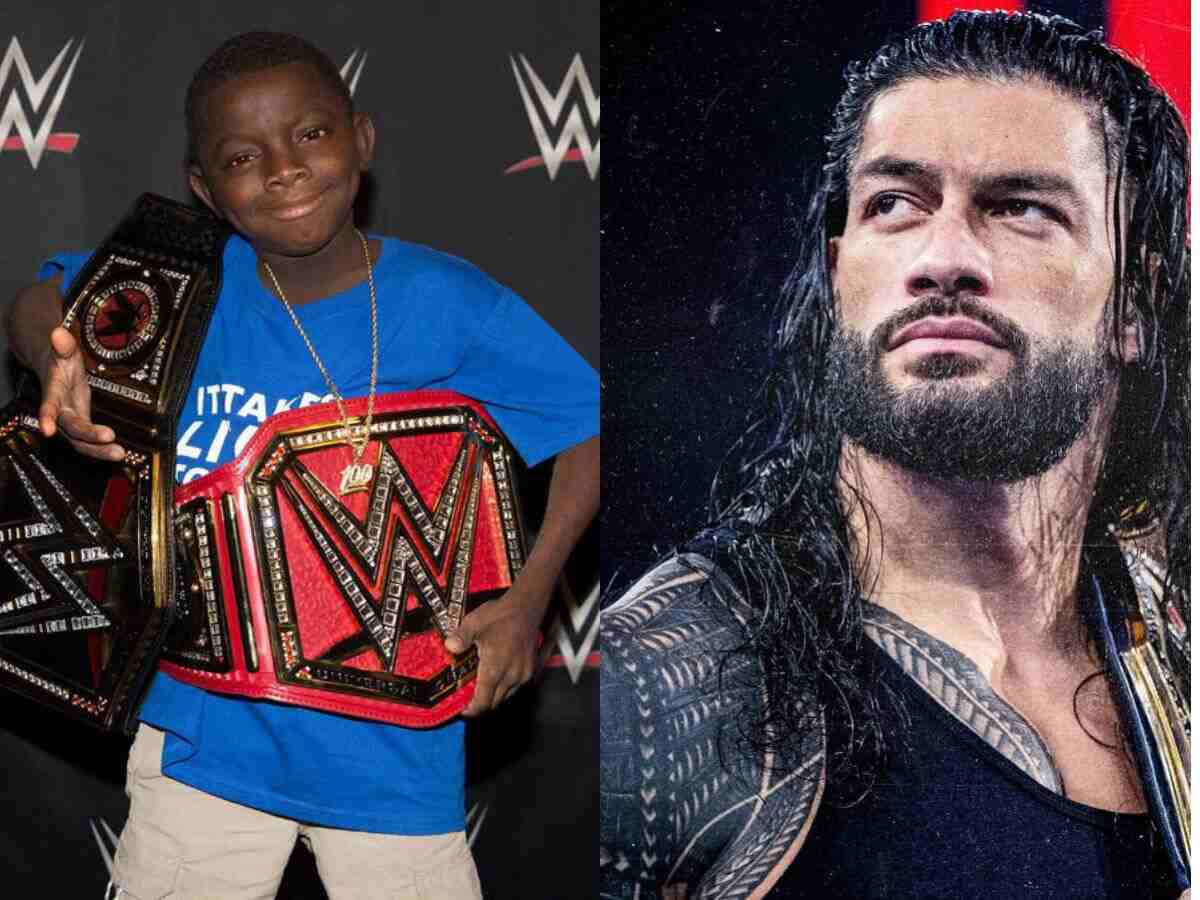 JJ Robertson's favorite superstar, Roman Reigns