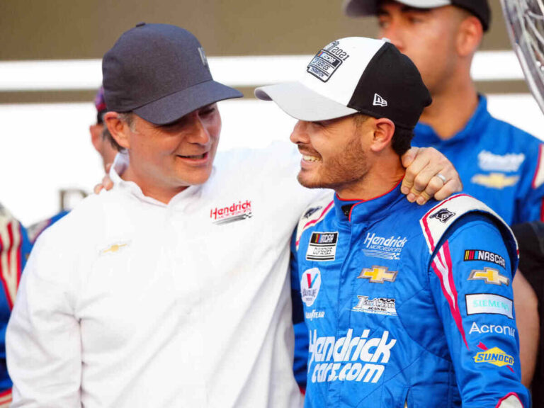 Kyle Larson hilariously blasts his mother with car noise at Sonoma ...