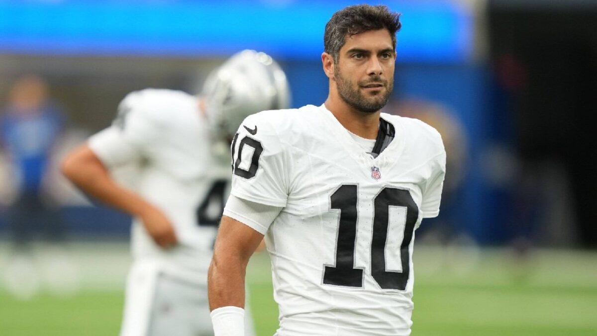 Jimmy Garoppolo Raiders starting QB