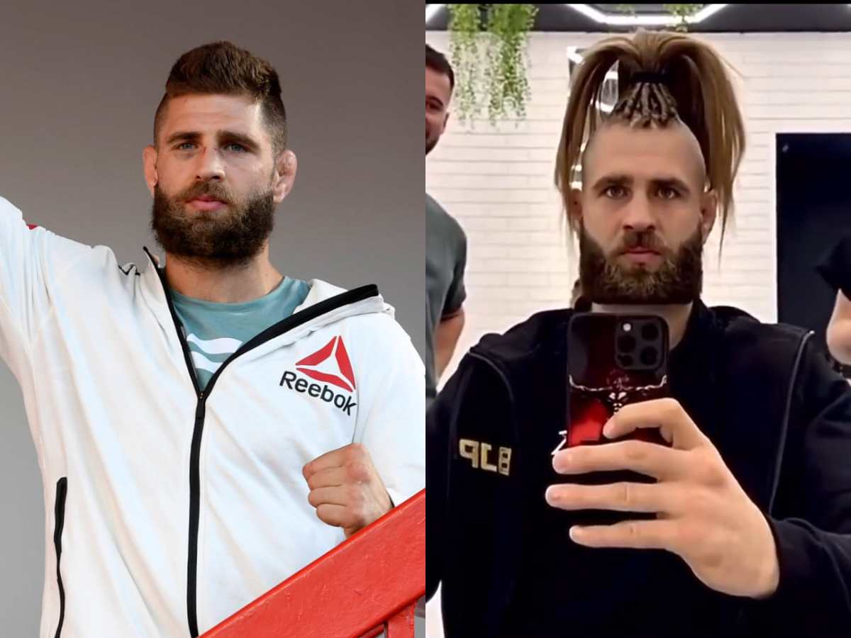 “Bring back hair-pulling” – Fans in splits as Jiri Prochazka returns to UFC 295 fight camp with WILD hairstyle