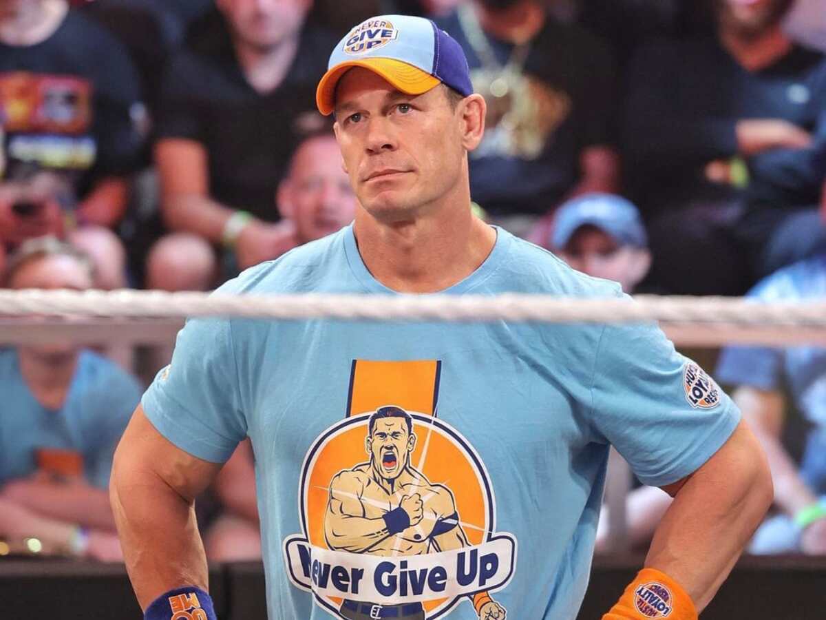 What is John Cena’s win percentage after wrestling 2228 matches in WWE?