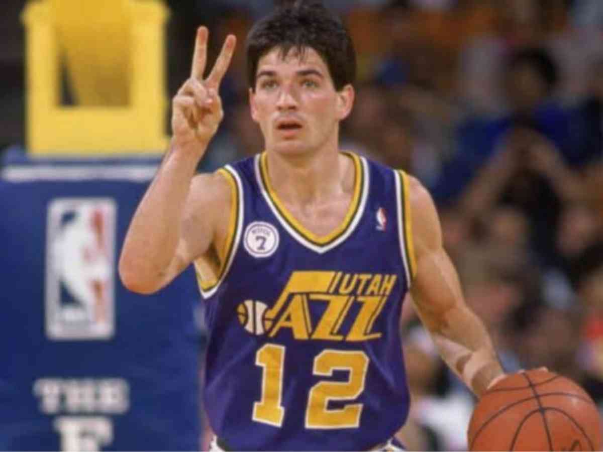 John Stockton has the most assists in NBA history 