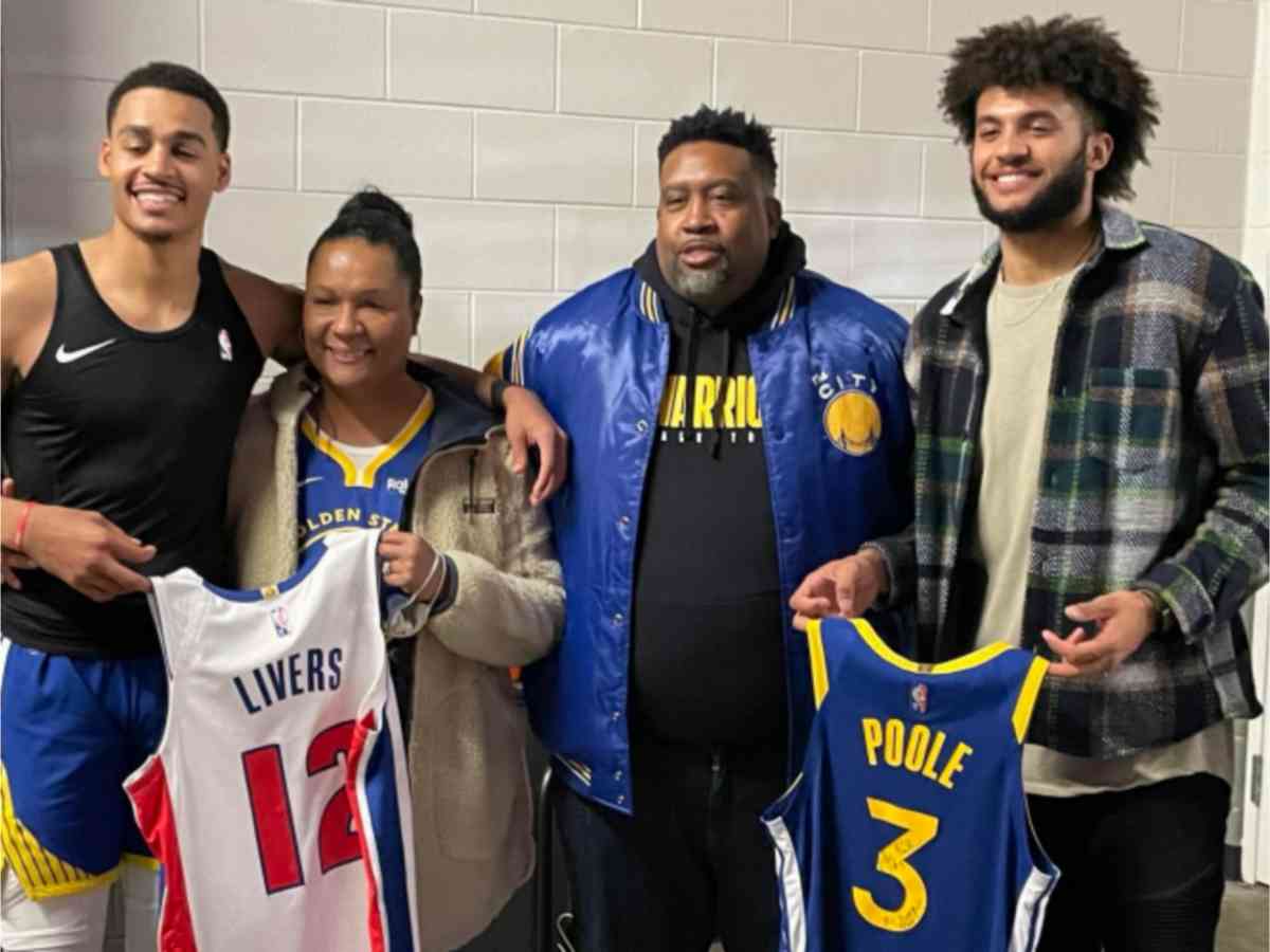 Jordan Poole family 