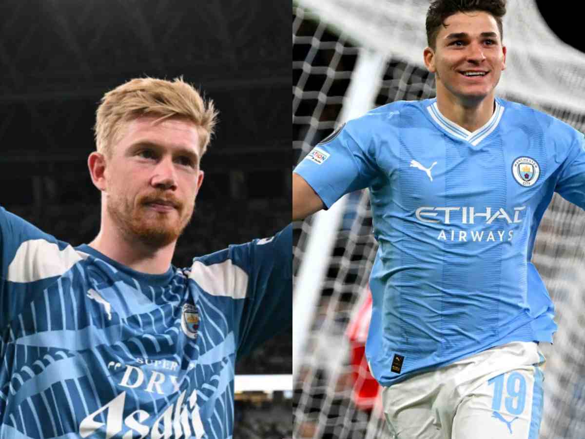 Kevin De Bruyne, Julian Alvarez