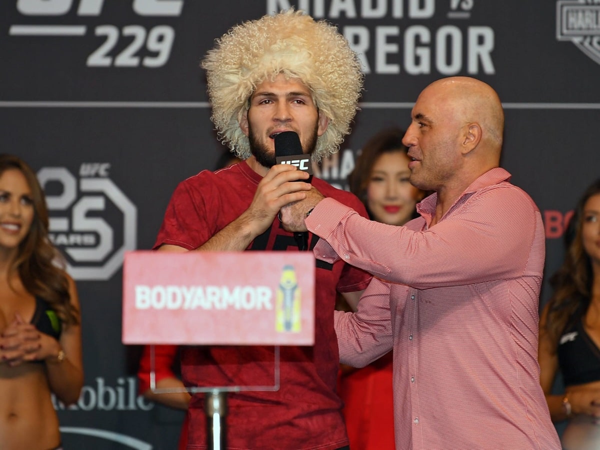 Joe Rogan laments the retirement of Khabib Nurmagomedov 