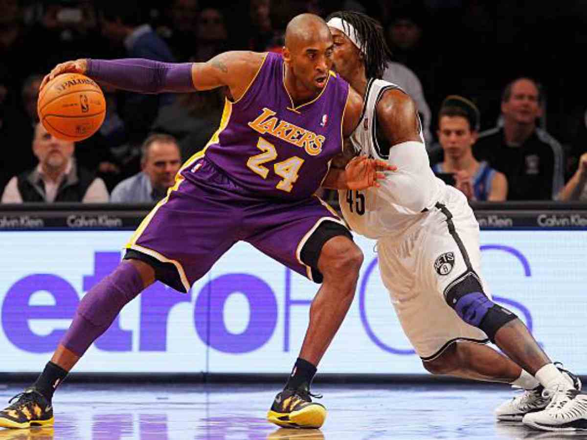 Kobe Bryant and Gerald Wallace