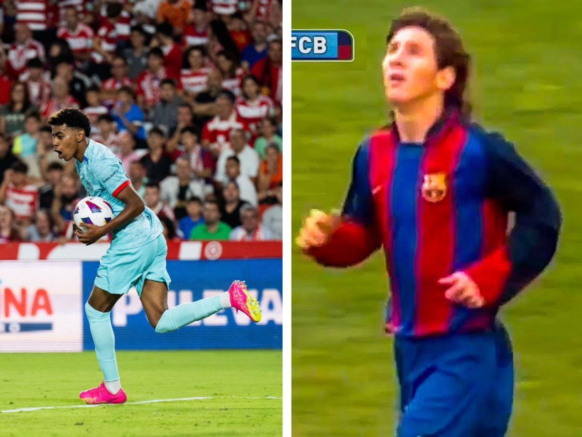 “Another Messi, La Masia is wonderful!”- Fans THRILLED after Lamine Yamal becomes youngest-ever goal scorer in La Liga