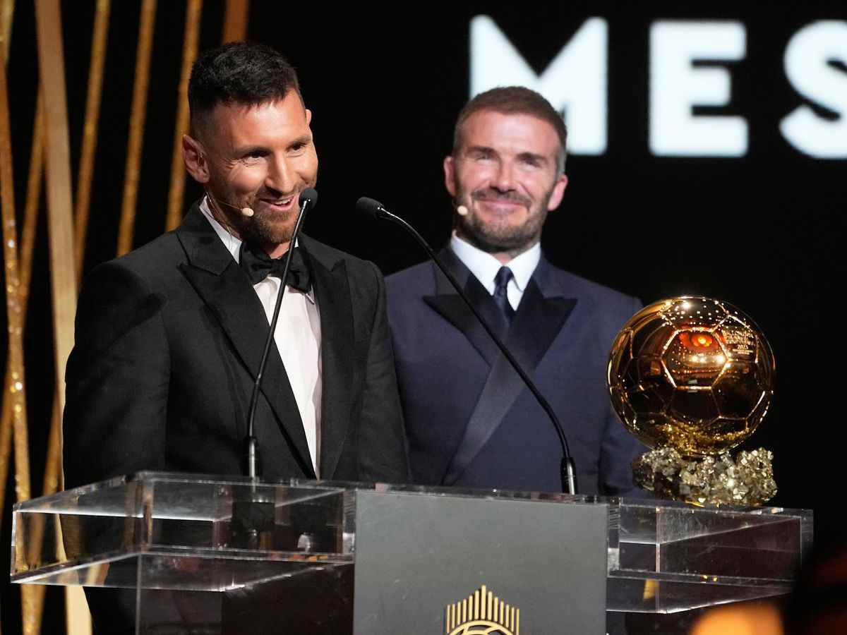 Lionel Messi, David Beckham