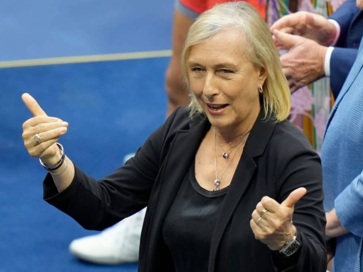 Martina Navratilova claims all female players ranked World No. 1 were accused of doping as she opposes inclusion of trans people in women’s sports