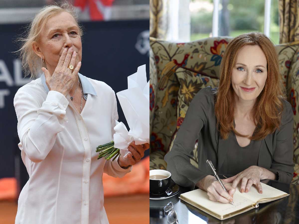 “Too easy to just pretend you’re a woman,” Martina Navratilova fights alongside JK Rowling over oppose to inclusion of trans people in women’s sports