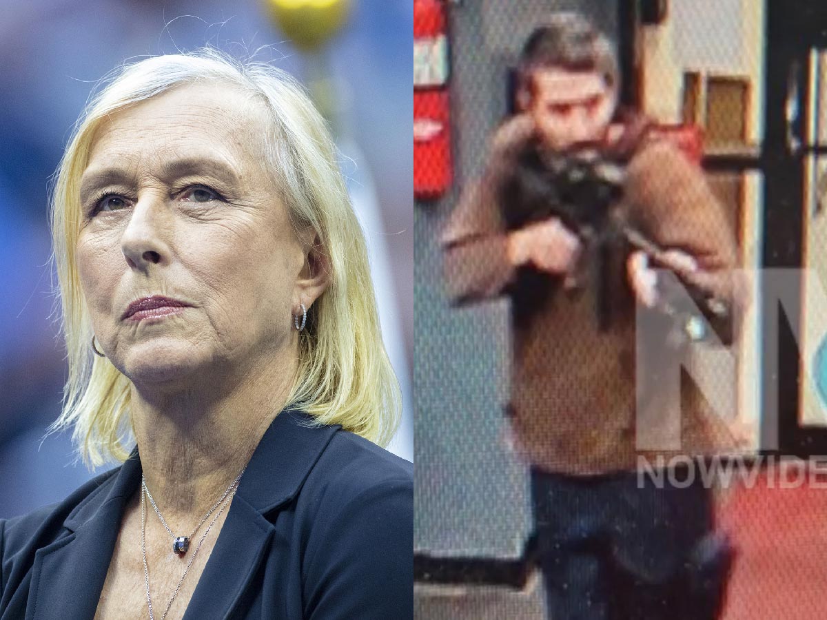 Martina Navratilova goes on a rant against legalizing guns for US citizens following the horrific Maine mass shooting that killed 22 people