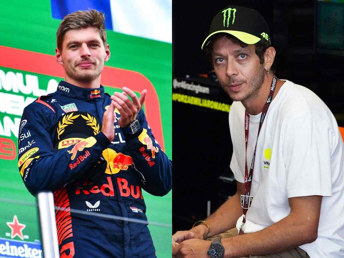 Max Verstappen says he wants to emulate the career of Moto GP legend Valentino Rossi