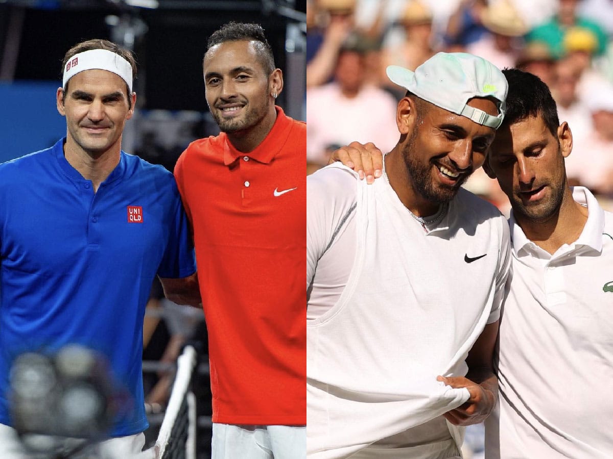 “Federer made you feel like s**t,” Nick Kyrgios talks of his rivalry with the Big-3, calls Novak Djokovic the ‘GOAT’