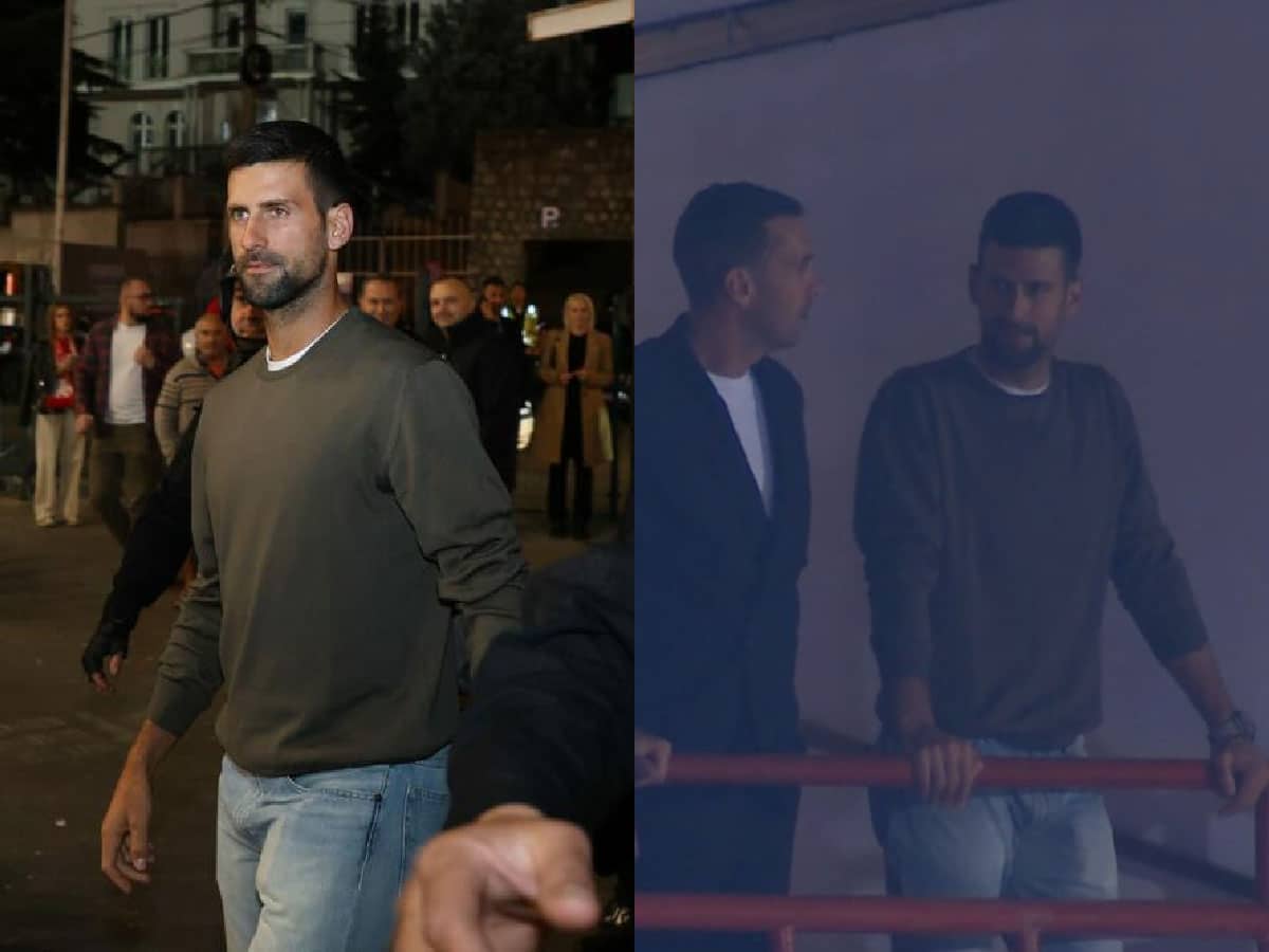 Novak Djokovic steals the limelight at Red Star Belgrade’s Champions League match