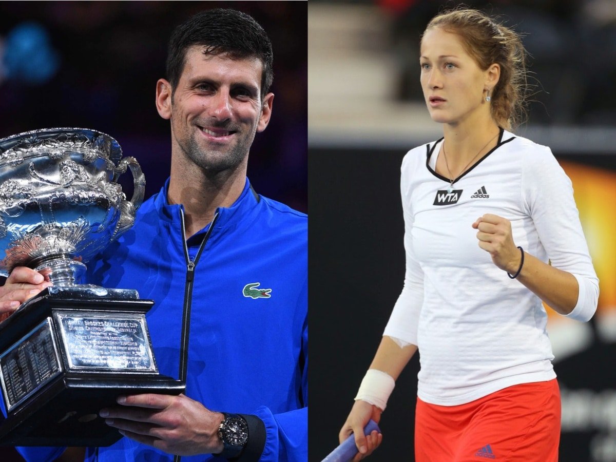 WATCH: Novak Djokovic admits defeat against Bojana Jovanovic, claims he ...