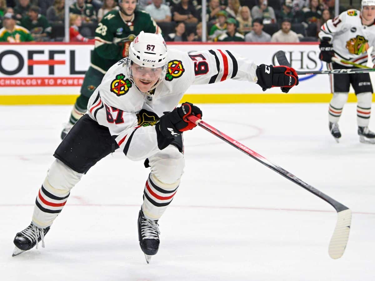 Blackhawks’ rising star Samuel Savoie talks about facing life-altering HEART surgery, battling through adversity with unwavering determination and resilience ahead of postseason run