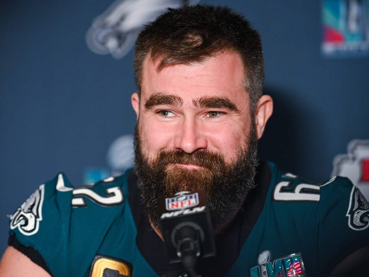 Eagles' Jason Kelce claims players will start 'faking' injuries on tush-push plays only for the NFL to ban it eventually
