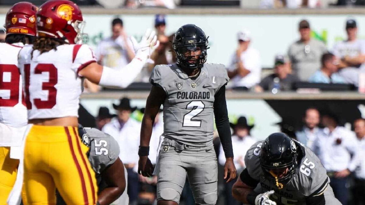 WATCH: Stanford OL Connor McLaughlin savagely hits Shedeur Sanders' watch celebration moments after defeating Colorado in OT2 1 WATCH: Stanford OL Connor McLaughlin savagely hits Shedeur Sanders' watch celebration moments after defeating Colorado in OT2
Colorado buffaloes
