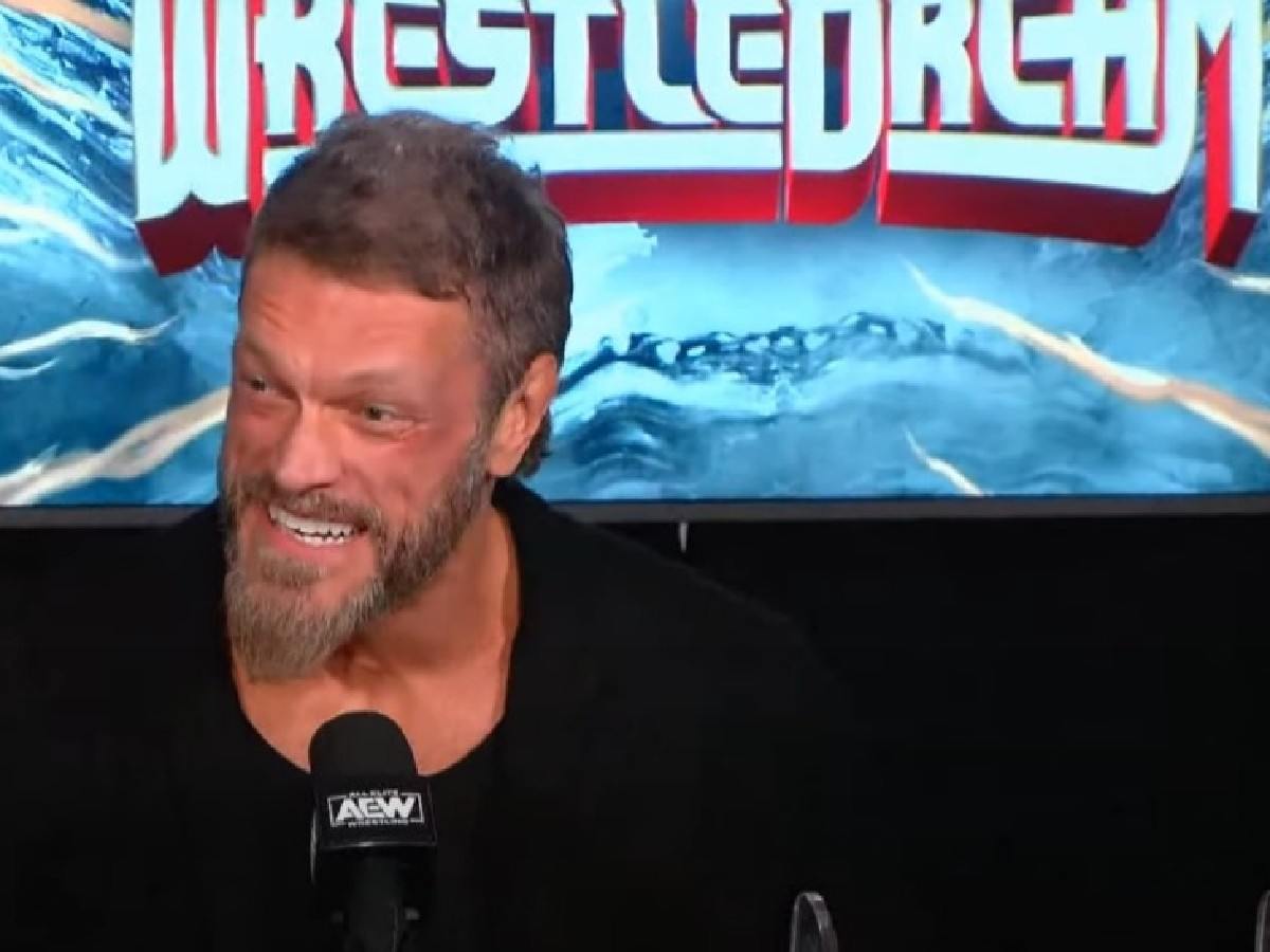 “We were in sketchy neighborhood” Edge shares amusing story about how a young kid helped him keep his AEW debut a secret 