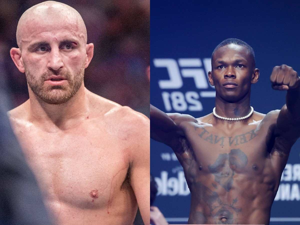 “Maybe the judges were right…” Israel Adesanya and team troll Alexander Volkanovski about Islam Makhachev loss to get him to jump into lake