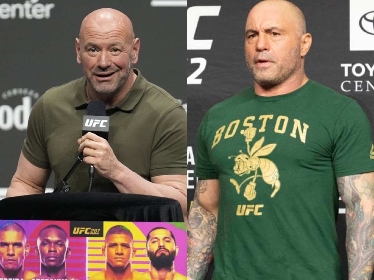 Joe Rogan and Dana White 