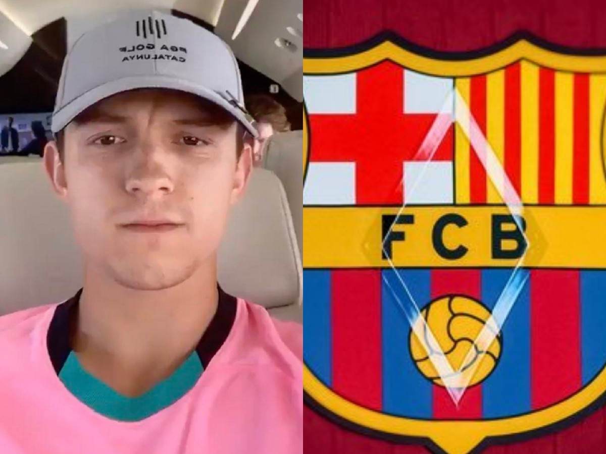 “I used to go there all the as a kid”- Hollywood superstar Tom Holland reveals he has been a Barcelona fan since childhood