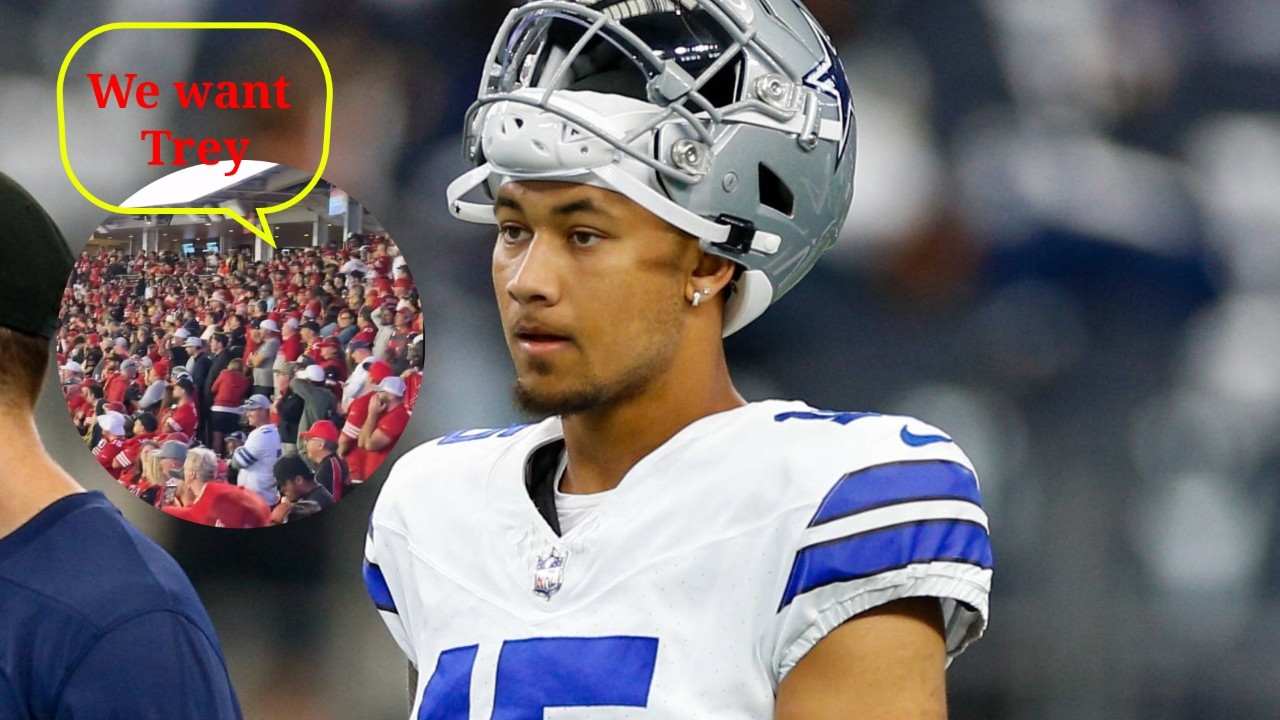 WATCH: “We want Trey!” – Frustrated Cowboys fans lose patience with QB Dak Prescott as they demand Trey Lance’s inclusion in a viral chant after getting humiliated by the 49ers