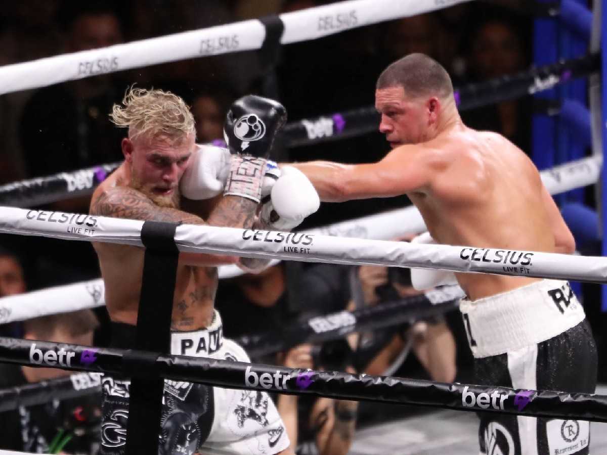 Jake Paul and Nate Diaz