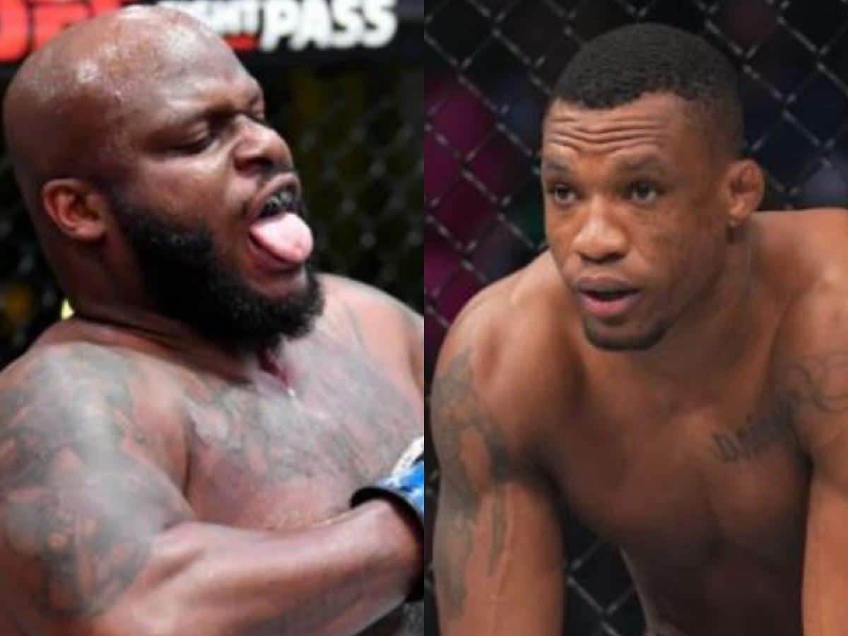 “Jiu-jitsu doesn’t work on him” – Fans shocked as Derrick Lewis steps up to replace Curtis Blaydes against heavyweight phenom Jailton Almeida at UFC Sao Paulo