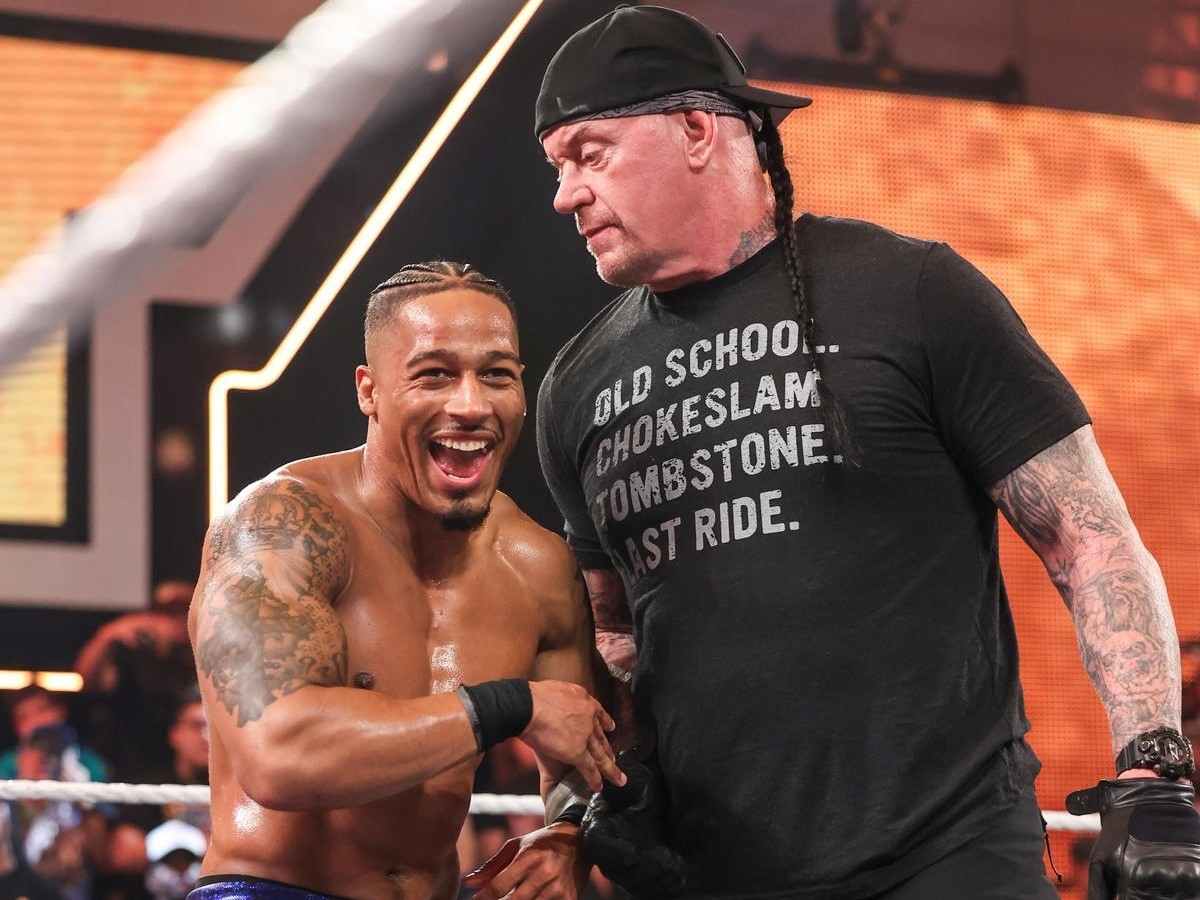 WATCH: What The Undertaker did with Carmelo Hayes after NXT went off-air