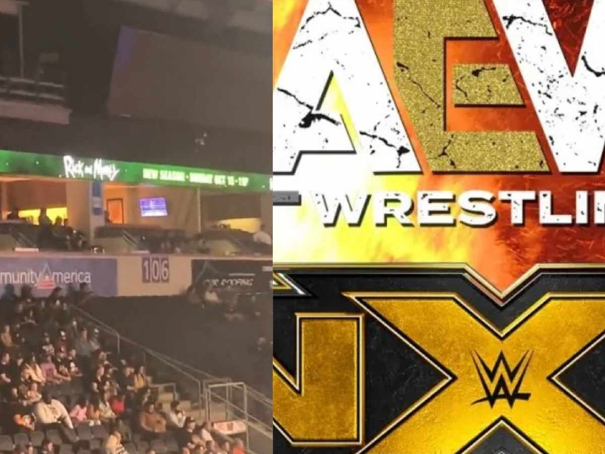 WATCH: Shocking video of fans watching WWE NXT at AEW Dynamite’s VIP suite surfaces online