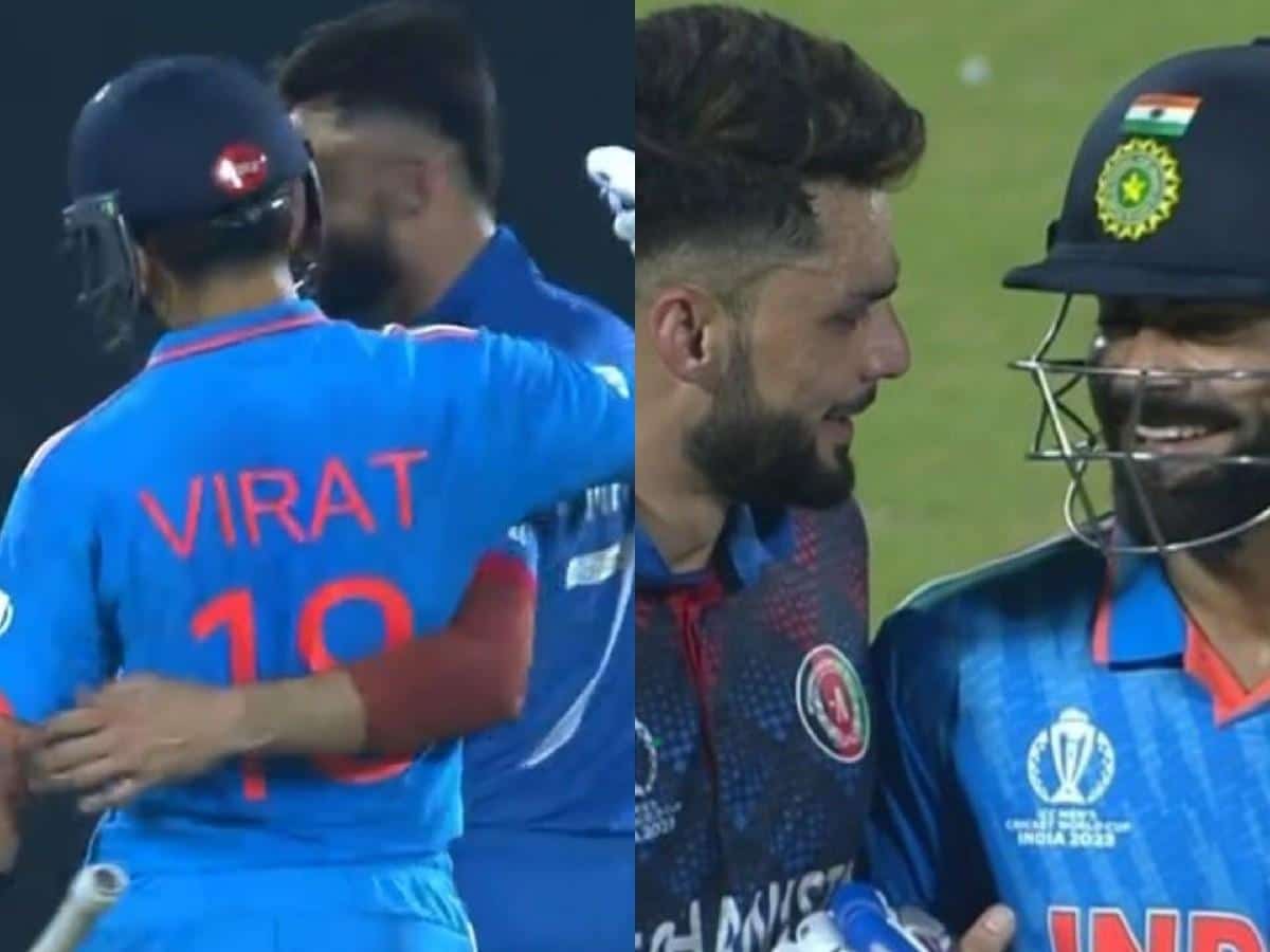 WATCH: Virat Kohli, Naveen-ul-Haq share warm HUG, netizens can’t keep calm and call it best moment of the World Cup