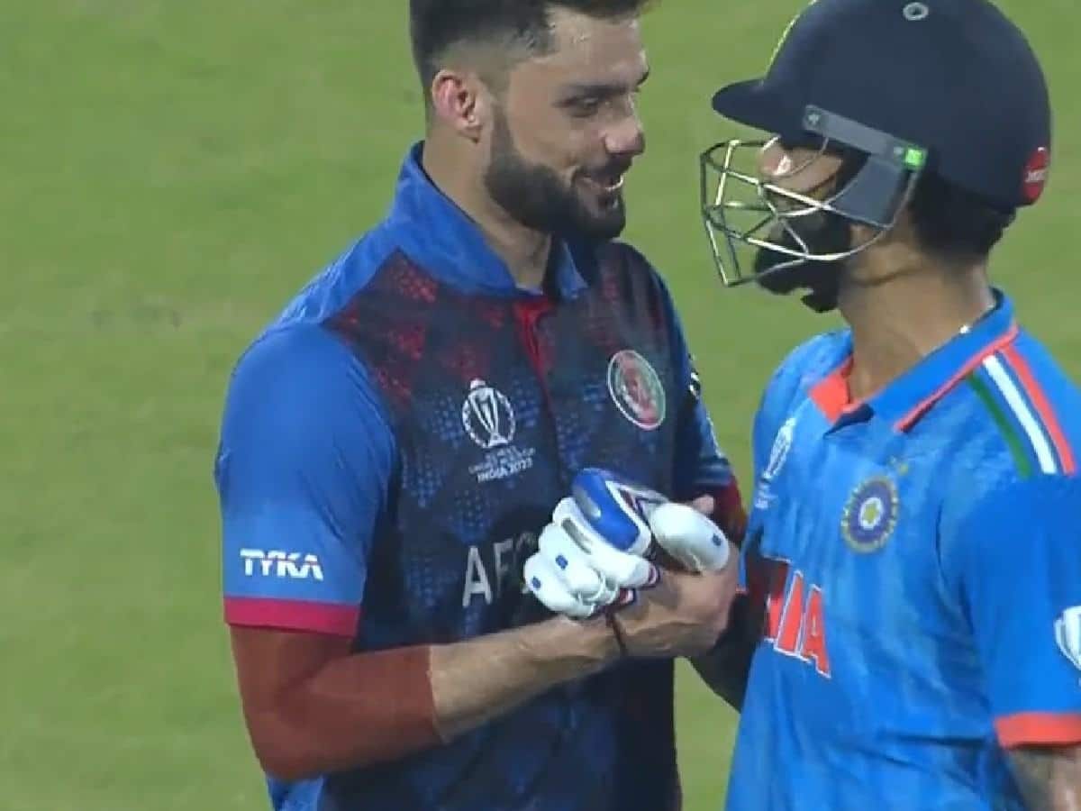 WATCH: Virat Kohli, Naveen-ul-Haq share warm HUG, netizens can't keep calm and call it best moment of the World Cup