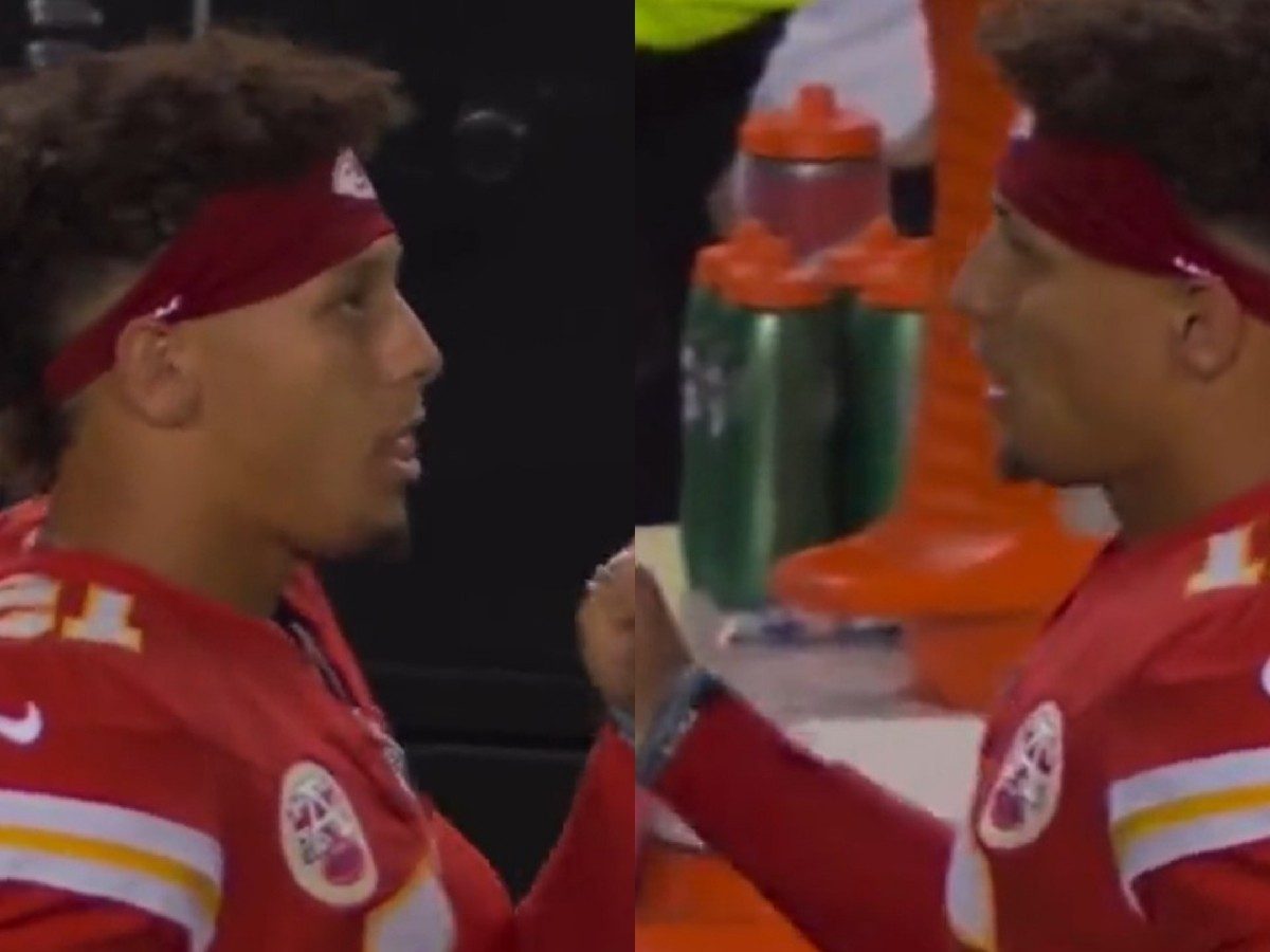 WATCH: Patrick Mahomes tosses his helmet in frustration against the Broncos as Chiefs’ offense struggled against the ‘worst defense in NFL’