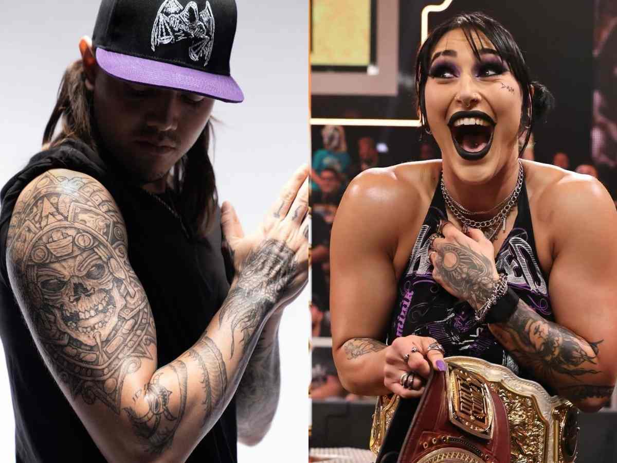 Dominik Mysterio reveals he has a special Rhea Ripley’s drawn tattoo engraved on his body