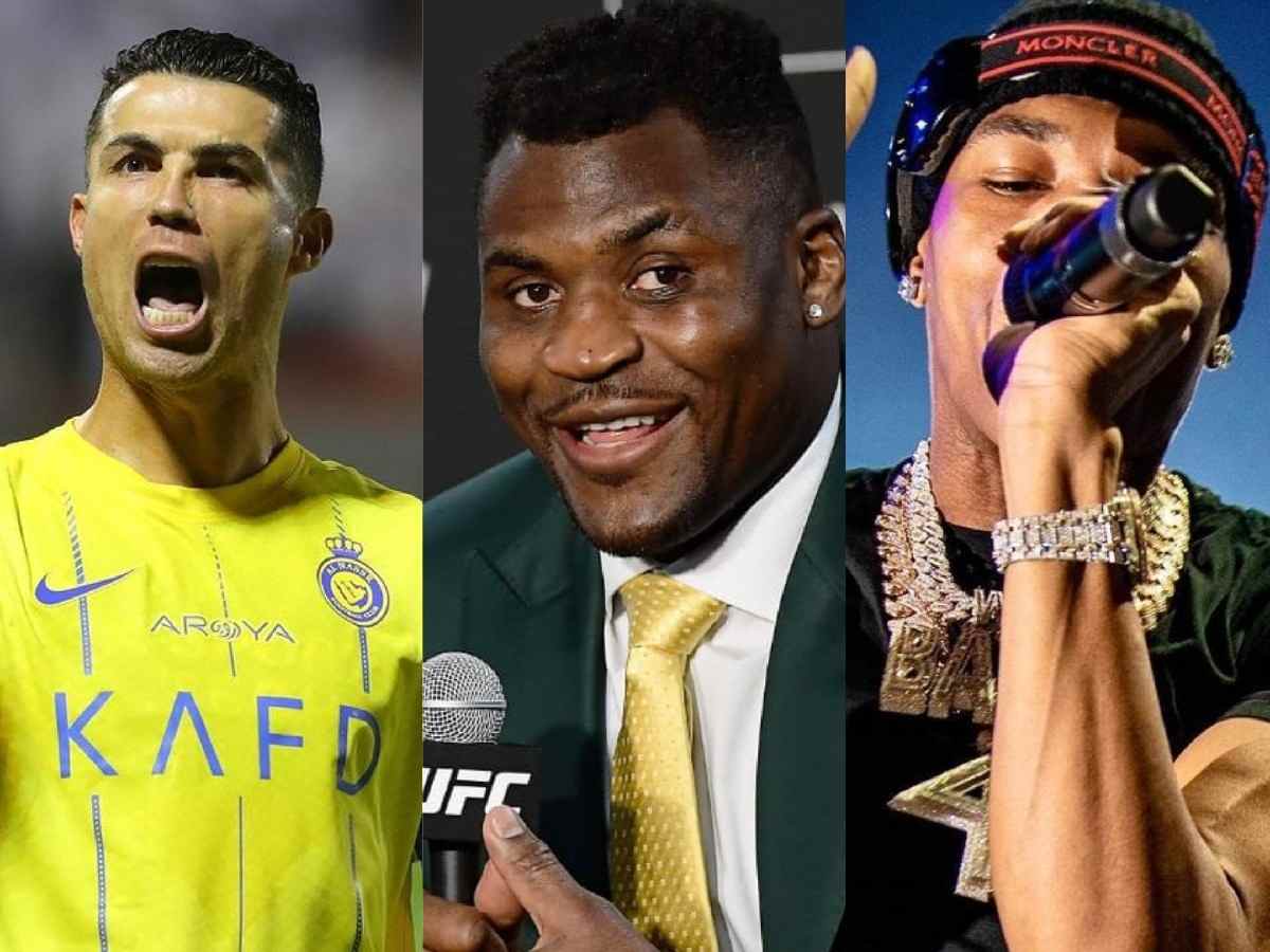 “Saudis can get whatever they want” – Francis Ngannou shocks the world after dropping song featuring Cristiano Ronaldo and Lil Baby for Tyson Fury fight