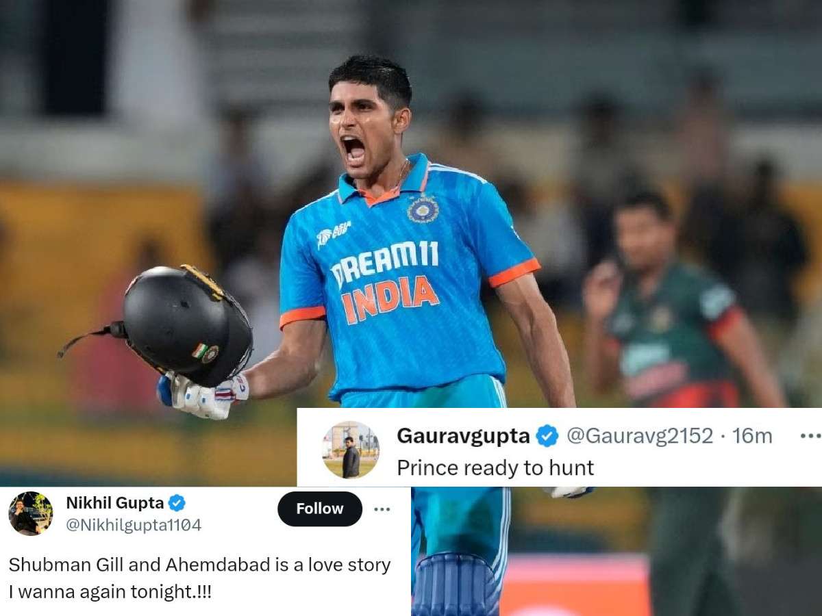 “Gill + Ahmedabad = Blockbuster”- Netizens go berserk as Shubman Gill recovers from dengue, will make his World Cup debut in India vs Pakistan