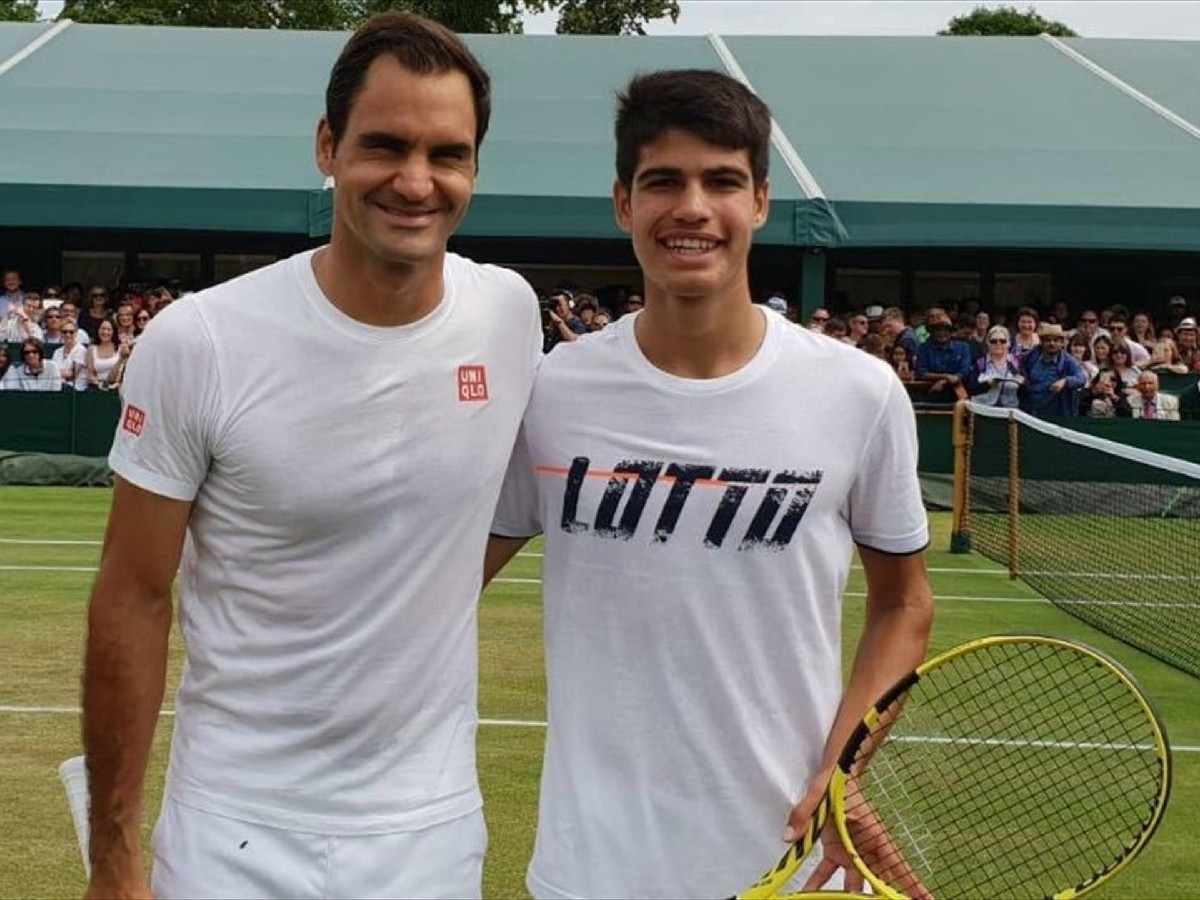 “I’m sorry for him,” Roger Federer rejoices getting his Shanghai Masters locker room back following Carlos Alcaraz’s early exit