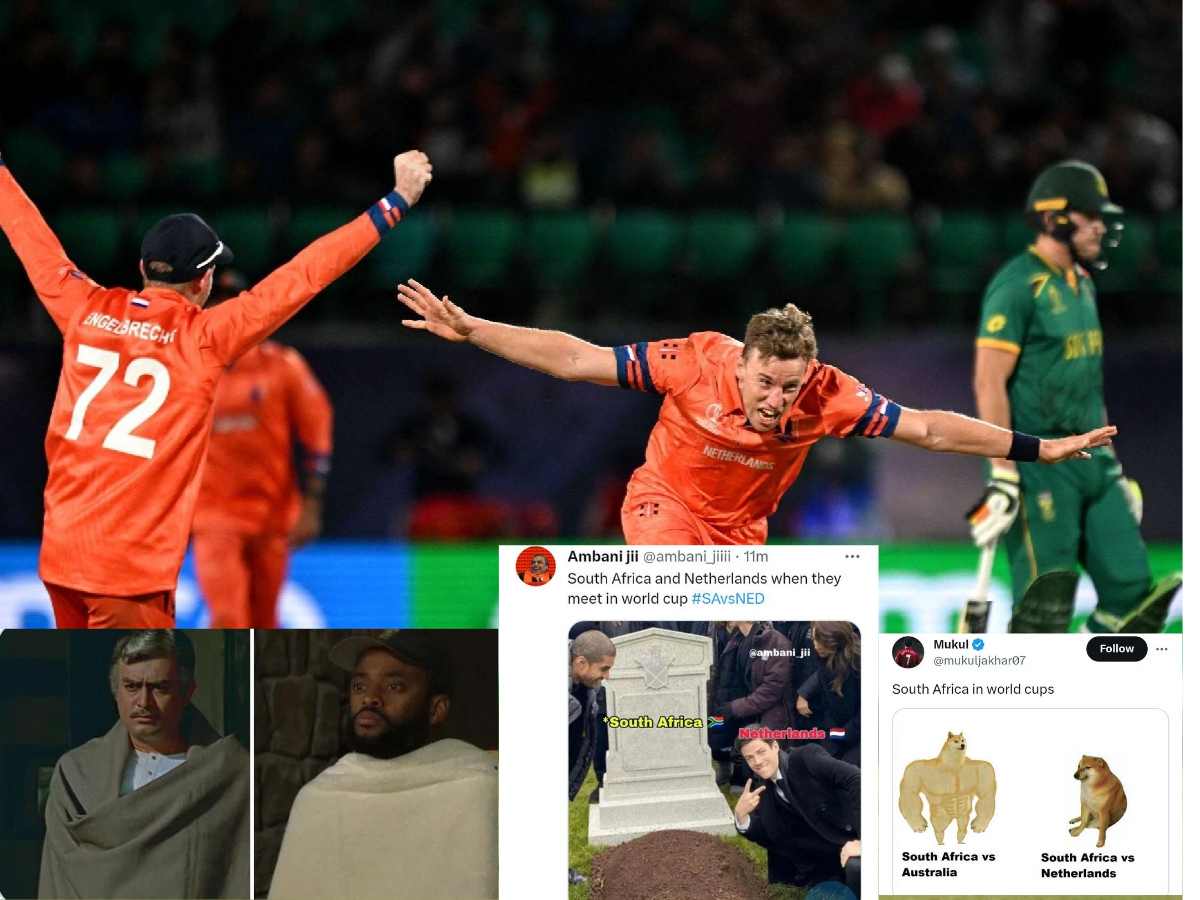 “Hum choke karke dikha denge”- Memes galore on X as Netherlands DESTROY South Africa for the second time in a World Cup event