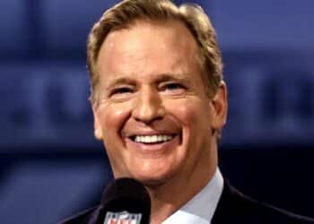 Roger Goodell is here to stay as the NFL Commissioner until 2027. (IMAGE: AP)
