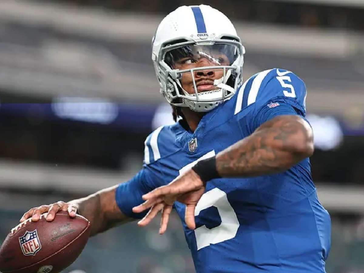 Anthony Richardson gave the Indianapolis Colts fans a reason to be excited for this season. (IMAGE: AP)