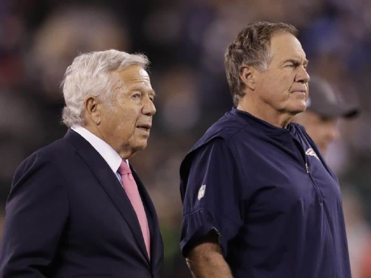 Robert Kraft may have to finally decide to let Bill Belichick go after 23 years. (IMAGE: AP)