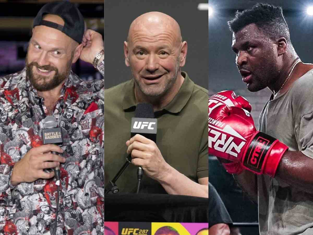 “I would certainly hope so…” Dana White gets honest about comparing numbers between UFC 294 and Tyson Fury vs Francis Ngannou following ugly split