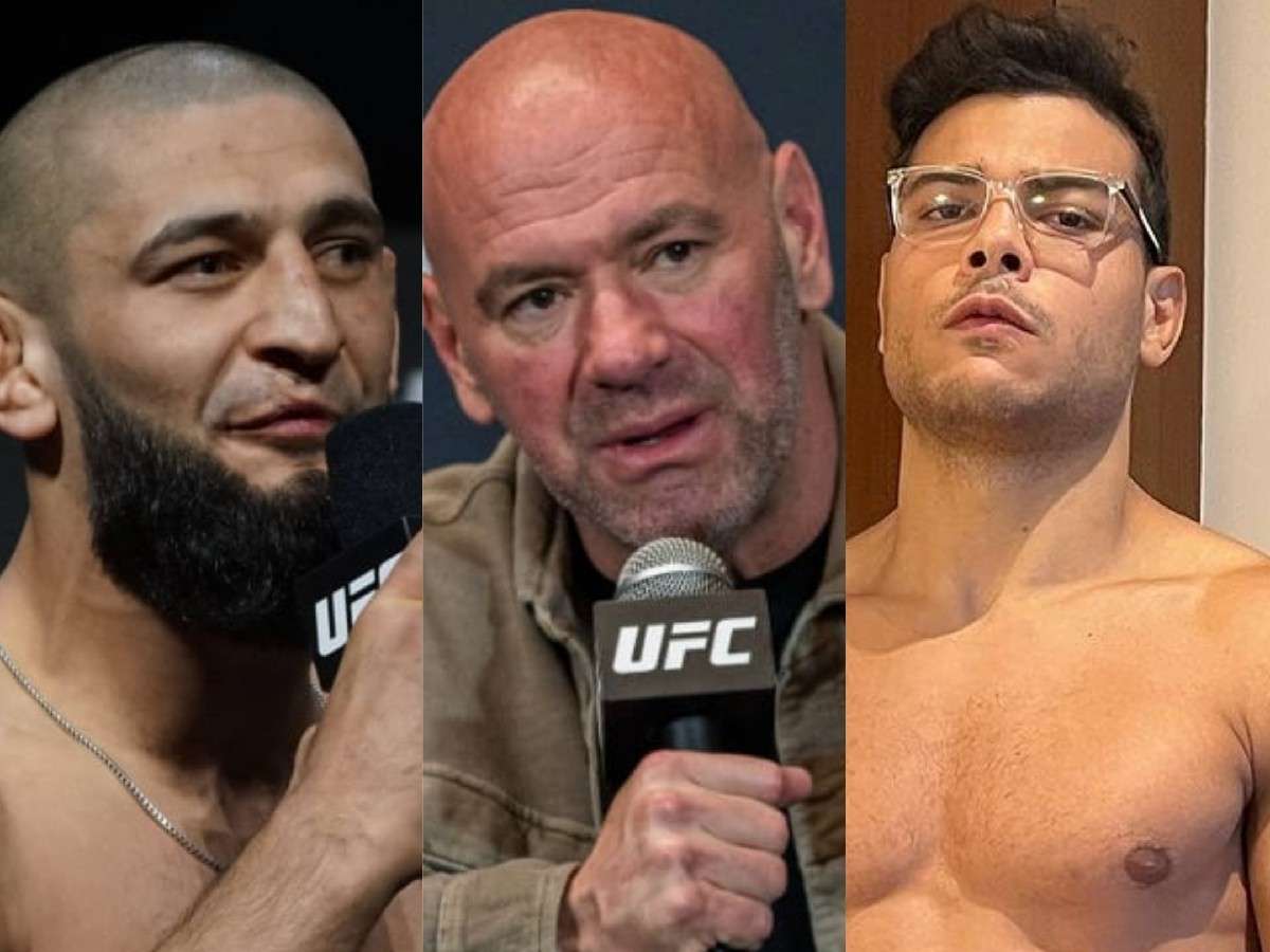 “Be honest, he sh*t his pants,” Khamzat Chimaev confronts UFC boss Dana White after defending Paulo Costa’s gruesome injury