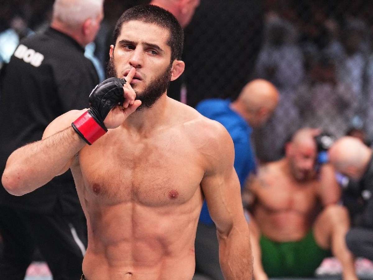 “STOP THIS!” Islam Makhachev refuses to celebrate head kick knockout against Alexander Volkanovski amidst Israel – Palestine war