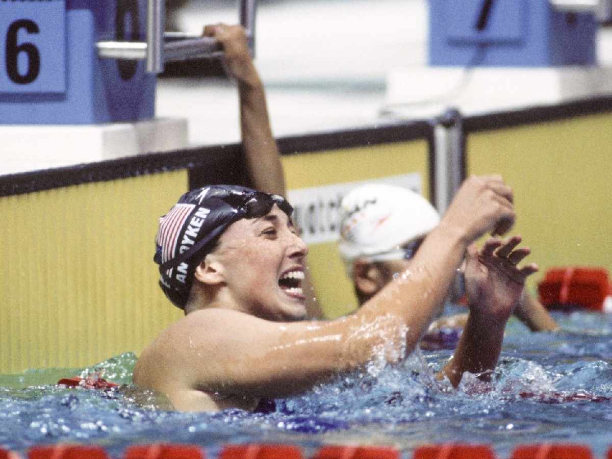Amy Van Dyken [Image Credit-
U.S. Olympic & Paralympic Museum]