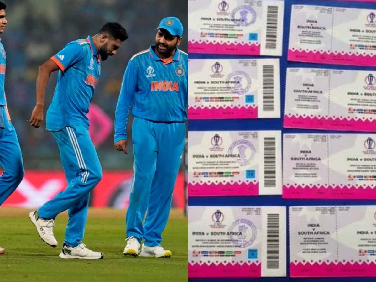 Cricket World Cup 2023: Kolkata man ARRESTED for illegally selling India vs South Africa match tickets for Rs 11,000 each