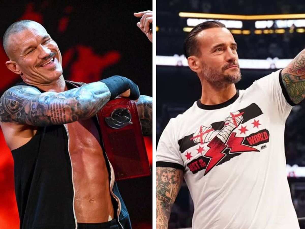 Randy Orton and CM Punk 